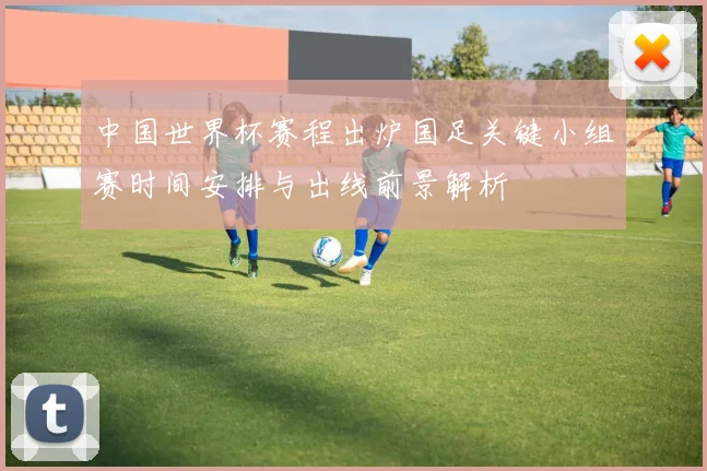 中国世界杯赛程出炉国足关键小组赛时间安排与出线前景解析
